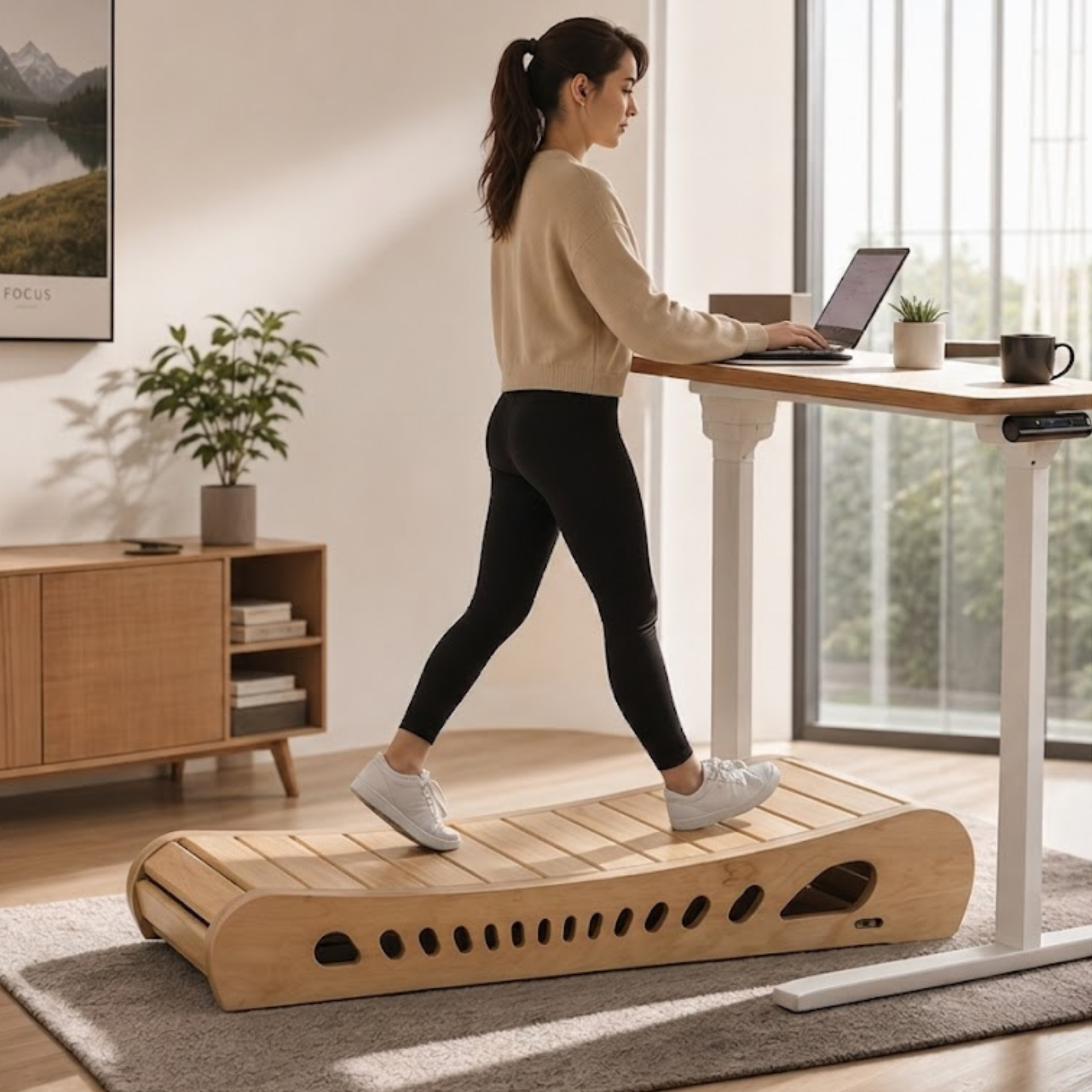WoodStep Office Walker